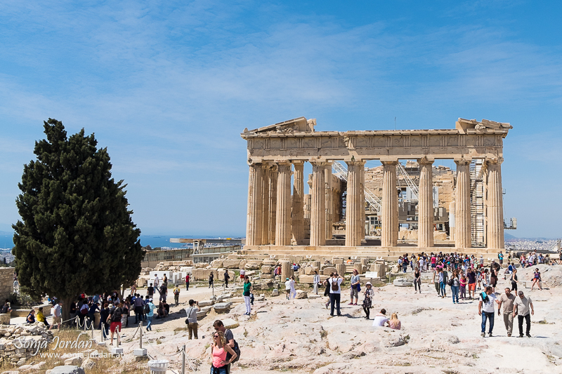 Parthenon Tempel, Akropolis, Athen, Griechenland