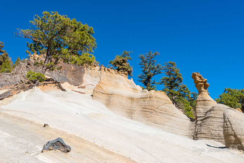 Paisaje Lunar, Mondlandschaft, Nationalpark Teide, Kanarische Inseln, Teneriffa, Spanien