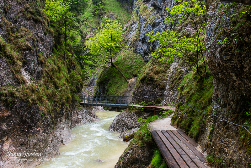 Unterwegs in Berchtesgadener Klammen